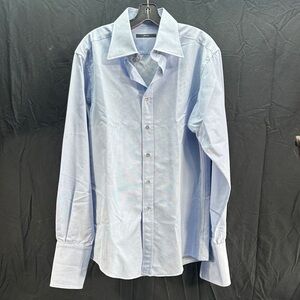 Gucci 100% Cotton Button Down Men's Collard Dress Shirt Sz 42 Neck 16 1/2